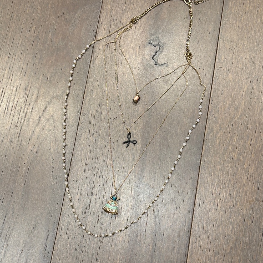 Betsey Johnson Layered Necklace